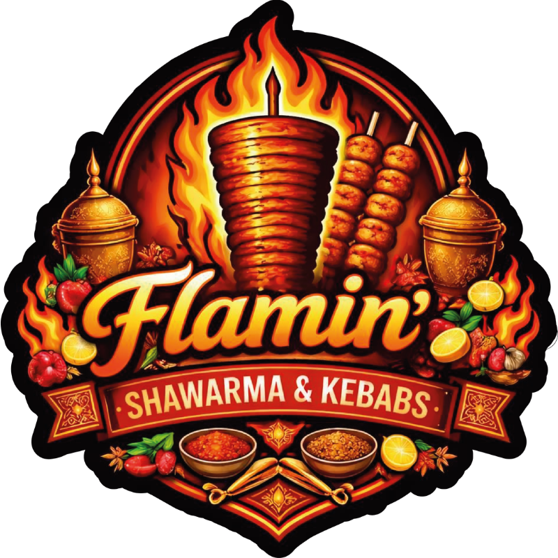 Flamin Shawarma Kebabs-Logo